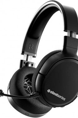 Arctis 1 Wireless – Kabelloses Gaming-Headset – USB-C Wireless – abnehmbarer Cast-Hintergrund – für PC, PS4, PS5 Nintendo Switch, Android