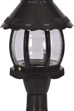 68184 Éclairage de comptoir de jardin, 60 W, noir