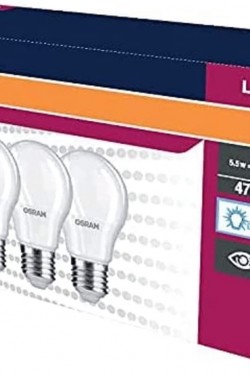 LED KLASİK LA BEYAZ IŞIK 470 lm E27 3'lü