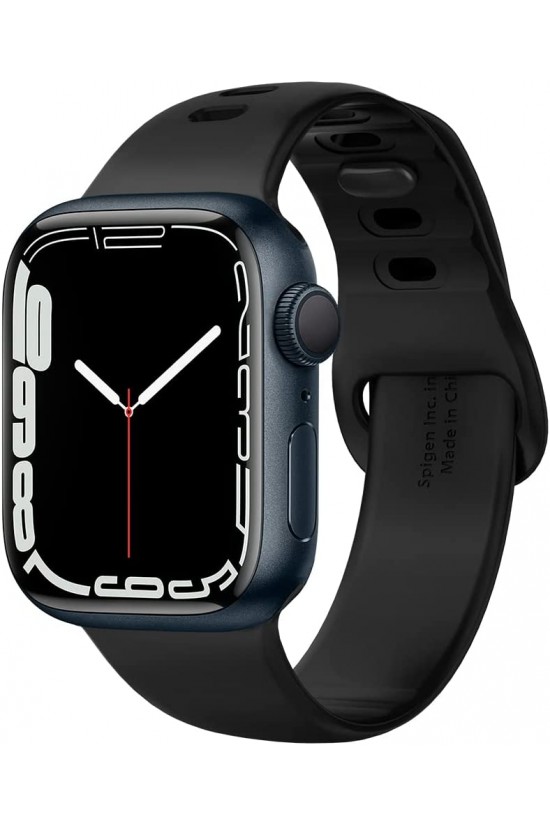 Watch 41mm / 40mm / 38mm (Seri 1/2/3/4/5/6/SE/SE2/7/8 ile Uyumlu) Kayış Kordon Air Fit Black - 061MP25405 Watch 41mm / 40mm / 38mm (Seri 1/2/3/4/5/6/SE/SE2/7/8 ile Uyumlu) Kayış Kordon Air Fit Black - 061MP25405