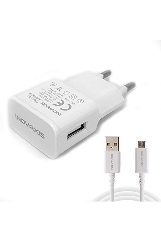 Zerocharger + câble de données micro usb, blanc, 2A inv-700 Zerocharger + câble de données micro usb, blanc, 2A inv-700