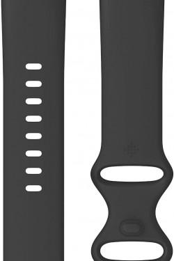 Fitbit Charge 5 Silikon Kayış-Siyah Büyük