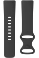 Fitbit Charge 5 Silikon Kayış-Siyah Büyük Fitbit Charge 5 Silikon Kayış-Siyah Büyük
