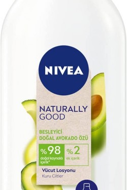 Natur Good Vücut Losyonu Avokado, 350 ml, Kuru Ciltler için, 48 Saat Nemlendirme