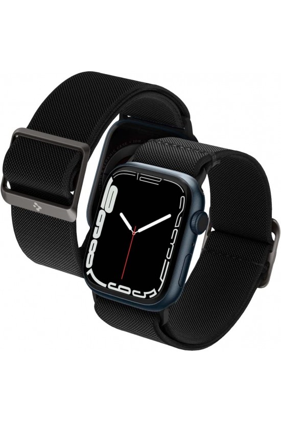 Watch 41mm / 40mm / 38mm (Seri 1/2/3/4/5/6/SE/SE2/7/8 ile Uyumlu) Kayış Kordon Band Lite Fit Black - AMP02290 Watch 41mm / 40mm / 38mm (Seri 1/2/3/4/5/6/SE/SE2/7/8 ile Uyumlu) Kayış Kordon Band Lite Fit Black - AMP02290
