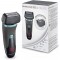 Electric Shaver Male F8 (+ Led Minute Display), Wet And Dry Razor, Lithium Battery, Precision Trimmer / Long Hair Trimmer, Storage Bag (Xf8705 Sieve Shaver)