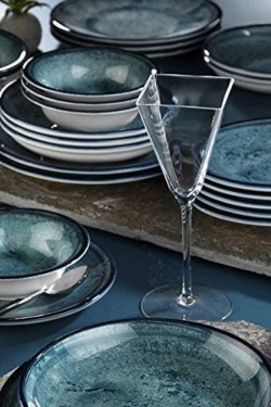 Décor de vaisselle Nano Teos 6 personnes 24 pièces 890003