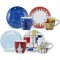 Tasse, Porzellan, mehrfarbig, 4 Stück (1 Stück), 4