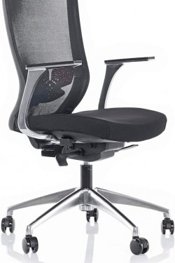 Butterfly Mesh Chef Chair - Black