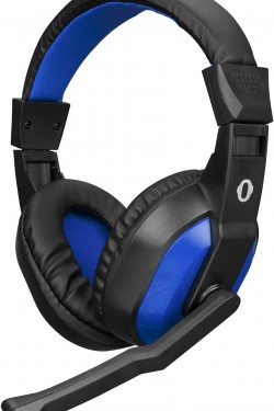 SN-633 X-BLOOM Schwarz/Blaues On-Ear-Gaming-Headset
