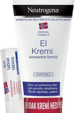 Crème Mains Parfumée 75 ml + Crème Lèvres