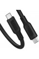 DuraSync USB-C to USB-C 3.2 100W Kevlar Fast Charge and 480mb/s Data Rate Cable (1 Meter) C10C3 Black - 000CA25705 DuraSync USB-C to USB-C 3.2 100W Kevlar Fast Charge and 480mb/s Data Rate Cable (1 Meter) C10C3 Black - 000CA25705
