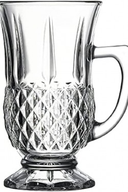 Tasse und Becher mit Henkel aus Istanbul, 6 Stück, 155 cm³