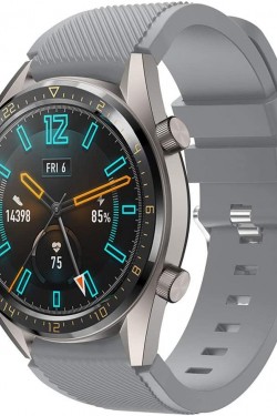 Galaxy Watch 46mm İle Uyumlu Classic Frontier Silikon Kayış Kordon