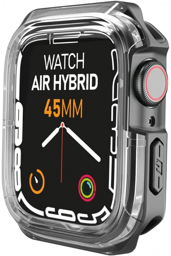 Watch 8/7 Uyumlu Air Kılıf 45mm, Darbeye Dayanıklı Koruyucu Silikon Kılıf (Siyah) Watch 8/7 Uyumlu Air Kılıf 45mm, Darbeye Dayanıklı Koruyucu Silikon Kılıf (Siyah)