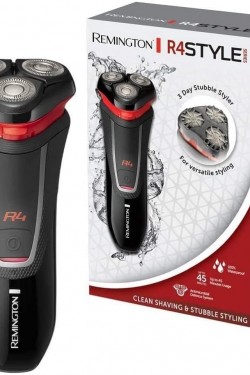 Elektrikli Tıraş Makinesi R4 (Islak ve Kuru Tıraş Bıçağı, Kablolu Kullanım, Konforlu Detay Düzeltici + Uzun Saç Düzeltici, 3 Günlük Sakal Eki) Erkek Döner Başlı Tıraş Makinesi R4000