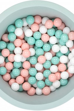 Bubble Pops Top Havuzu, Mint/Pembe/Beyaz Top