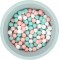 Bubble Pops Top Havuzu, Mint/Pembe/Beyaz Top