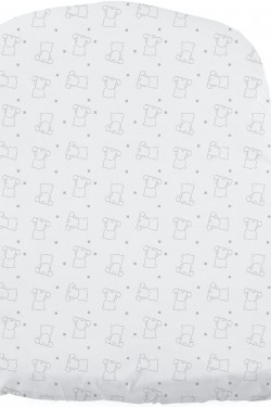 Bettlaken für Babybettchen mit Bärenmotiv