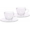 BIALETTI ikili set Cappuccino Fincanı, Cam