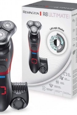 Erkek Elektrikli Tıraş Makinesi R8 (+ Sakal Şekillendirme Aparatı), Islak Ve Kuru Tıraş Bıçağı, Lityum Pil, Hassas Düzeltici, Saklama Çantası (Xr1550 Döner Başlı Tıraş Makinesi)