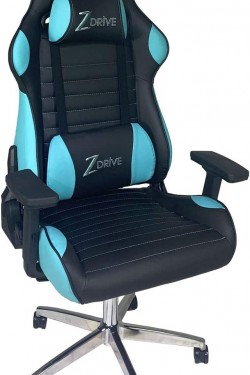 Gaming-Stuhl Cozy – Schwarz/Blau