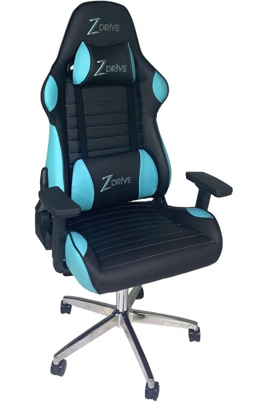 Gaming-Stuhl Cozy – Schwarz/Blau Gaming-Stuhl Cozy – Schwarz/Blau