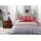 1000037434001 Parure de lit Merry Ranforce Rouge