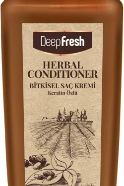 Herbal Keratin Özlü Yıpranmış Saçlar için Bitkisel Saç Kremi 500 mL