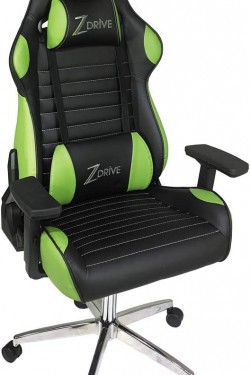 Gaming-Stuhl Cozy – Schwarz/Grün