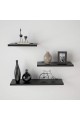 Yurudesign Shelf WL17-B 3'lü Uçan Raf Siyah Yurudesign Shelf WL17-B 3'lü Uçan Raf Siyah