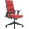 Chaise de chef Rivas, rouge
