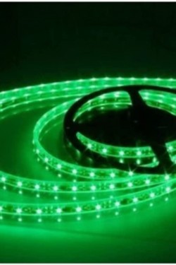 CT-4483 3 Çipli Şerit LED İç Mekan, Yeşil, 5m