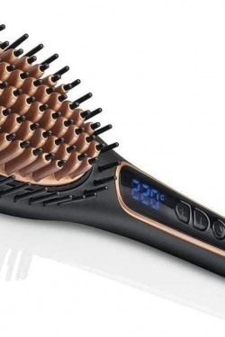 AR5036 Superstar Saç Düzleştirici Fırça, Seramik, Siyah