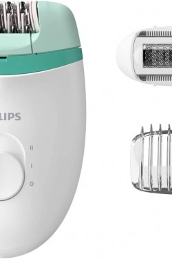 BRE245/05 Satinelle Essential Kablolu Kompakt Epilatör, Yeşil