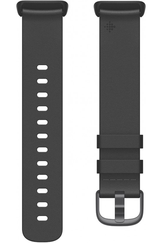 Fitbit Charge 5 Deri Kayış-Siyah Küçük Fitbit Charge 5 Deri Kayış-Siyah Küçük