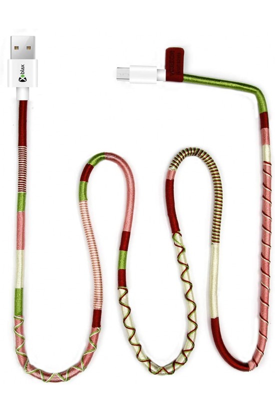 Câble de charge et de données Candy Micro Android fait main, 100 cm Câble de charge et de données Candy Micro Android fait main, 100 cm