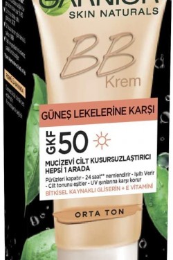 BB Krem GFK 50 Güneş Lekelerine Karşı Koruyucu Orta Ton