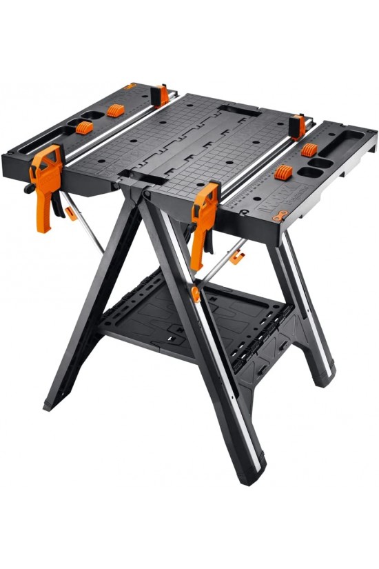 WORX WX051 Çok Fonksiyonlu Katlanabilir Çalışma Tezgâhı + 2 Adet Tk İşkence WORX WX051 Çok Fonksiyonlu Katlanabilir Çalışma Tezgâhı + 2 Adet Tk İşkence