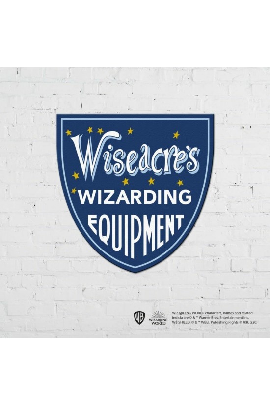 Wizarding World – Harry-Potter-Schild – Wiseacre's Blue Wizarding World – Harry-Potter-Schild – Wiseacre's Blue
