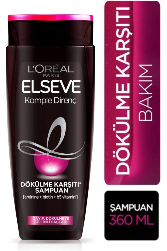 Arginine Direnç X3 Dökülme Karşıtı Şampuan, 360 Ml