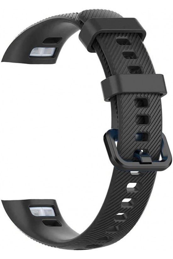 Band 5 Kordon, Silicone Sport Band Siyah Band 5 Kordon, Silicone Sport Band Siyah