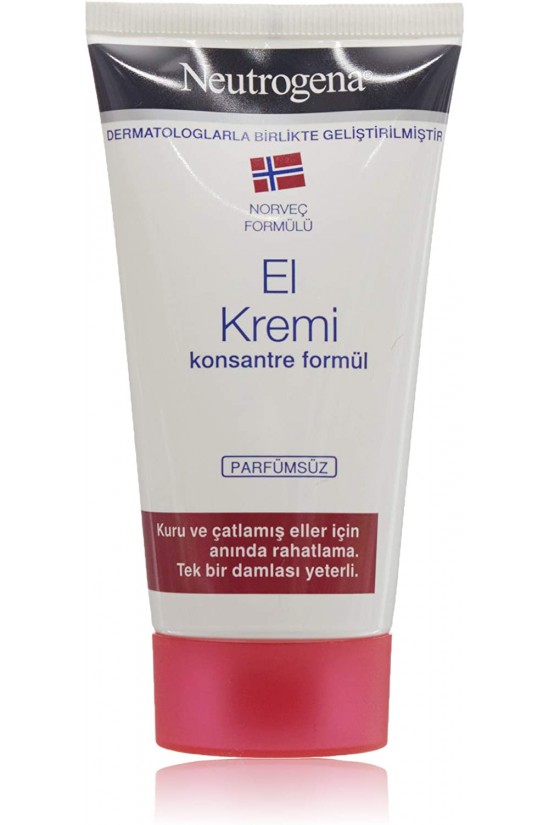 Norwegian Formula Concentrated Hand Cream Unscented (75 ml)
