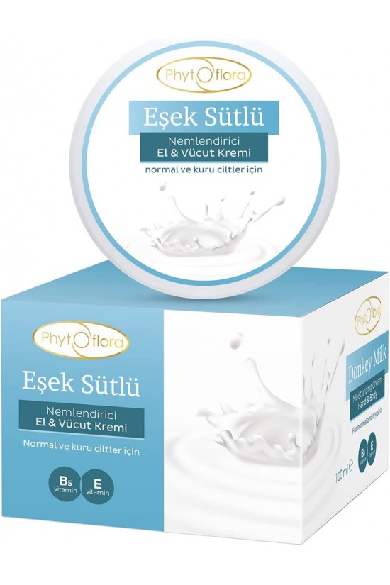 Eşek Sütlü Krem, Yüz & Cilt Bakım Kremi (100 ml) Eşek Sütlü Krem, Yüz & Cilt Bakım Kremi (100 ml)