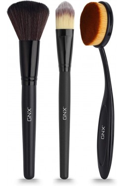 GNx 3 件套洗脸刷 S（黑色，3 件套）