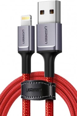 USB to Lightning  Örgülü Data ve Şarj Kablosu 1 Metre