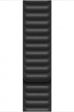Watch Series 6 44mm Kordon Leather Link Band Siyah