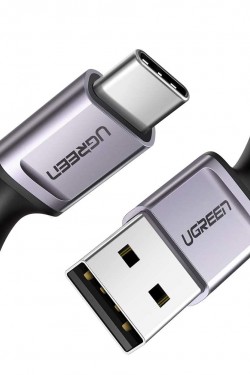 Câble de charge rapide USB A vers USB C rouge 1 mètre