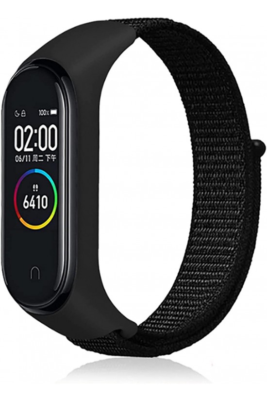 Mi Band 4 5 6 İle Uyumlu Kordon Ayarlanabilir Naylon Elastik Spor Yedek Bileklik Renkli Kayışı Kaliteli Hasır Örme Kordon Kayış (Siyah) Mi Band 4 5 6 İle Uyumlu Kordon Ayarlanabilir Naylon Elastik Spor Yedek Bileklik Renkli Kayışı Kaliteli Hasır Örme Kordon Kayış (Siyah)