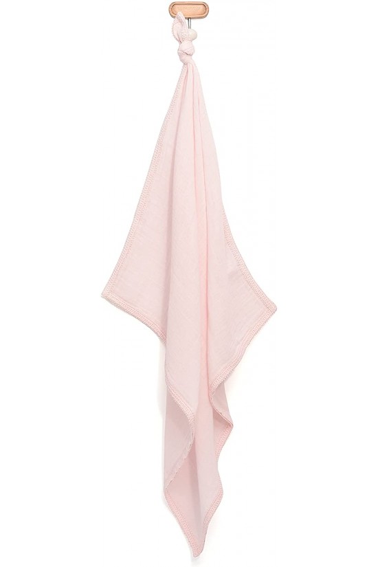 Çok Amaçlı Müslin Battaniye (55 cm x 55 cm, Pembe) Çok Amaçlı Müslin Battaniye (55 cm x 55 cm, Pembe)
